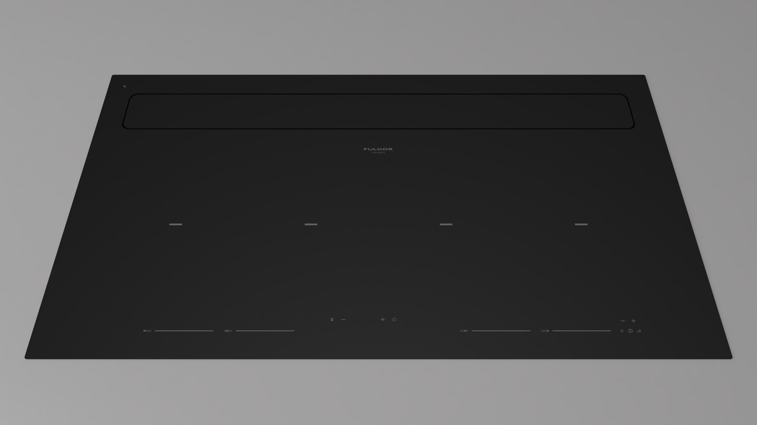 INDUCTION HOB WITH REAR VENTING | Fulgor Milano